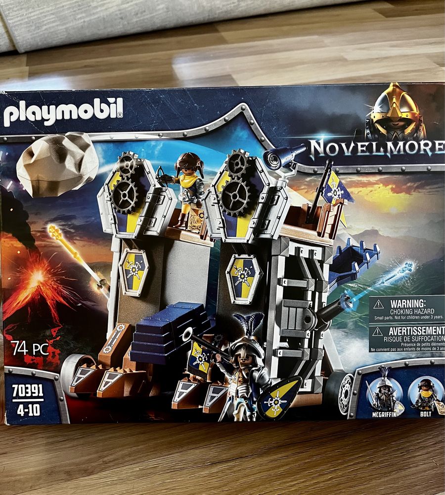 Playmobil 2 zestawy plus smok w gratisia