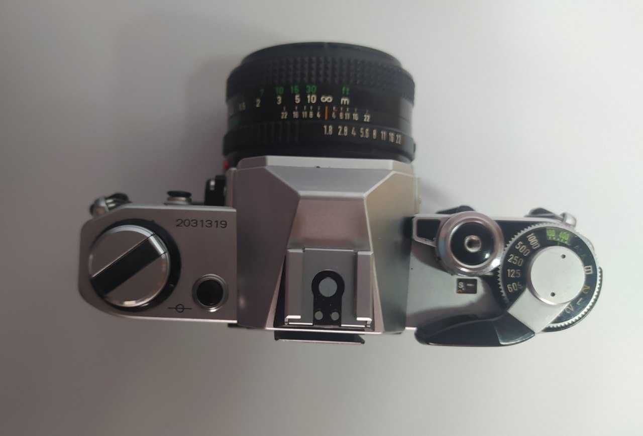 Canon AE-1 і Canon FD 50mm f/1.8