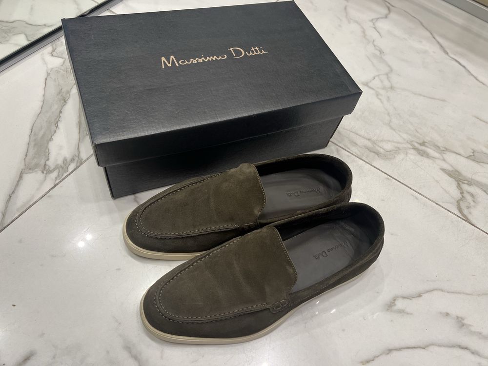 Туфлі мокасини Massimo Dutti 42
