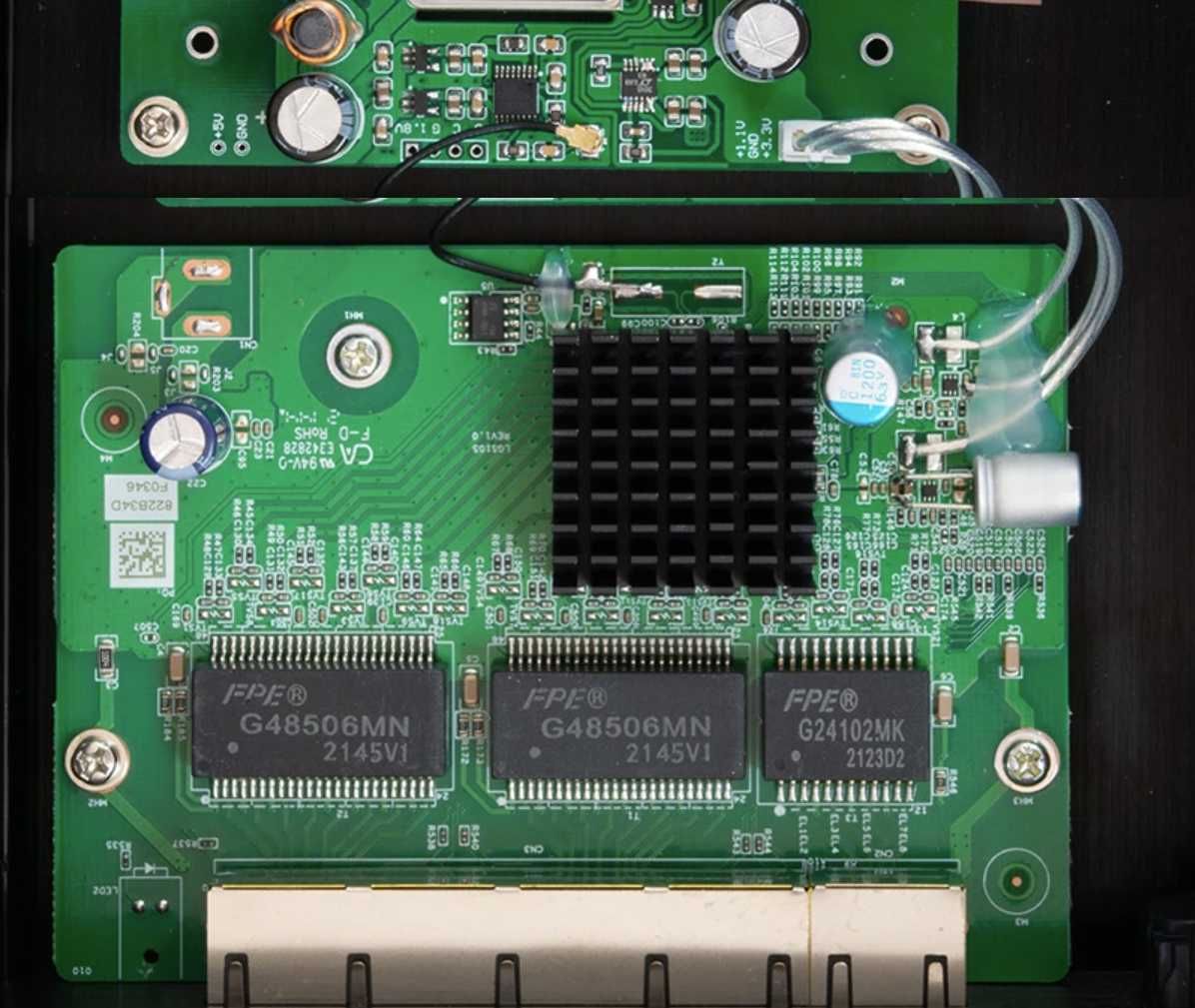 Switch LHY z oscylatorem OCXO JAY'S AUDIO