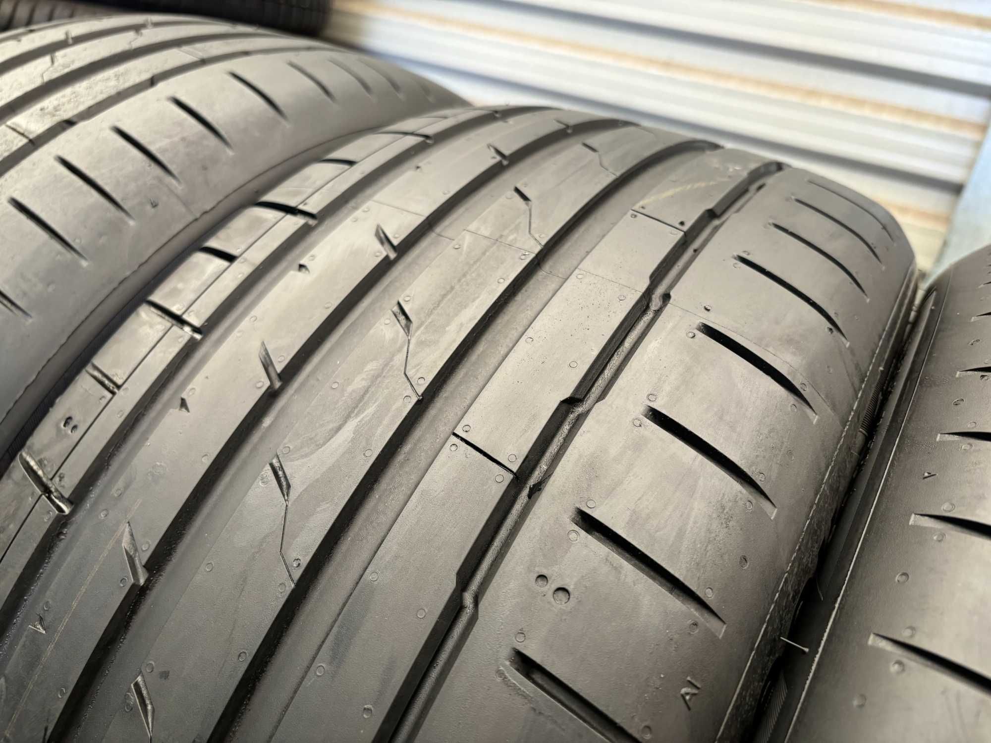 4szt letnie 255/45R19 Hankook 6,7mm 100% bieżnika 2023r bdb stan L6183