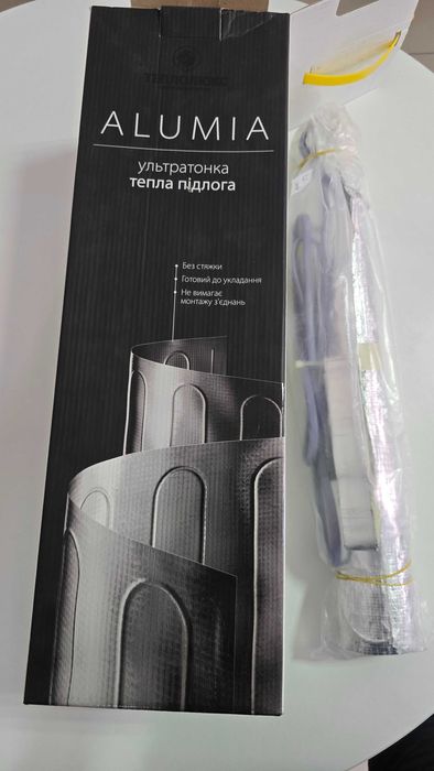 Тепла підлога. Нагрівальний мат Alumia