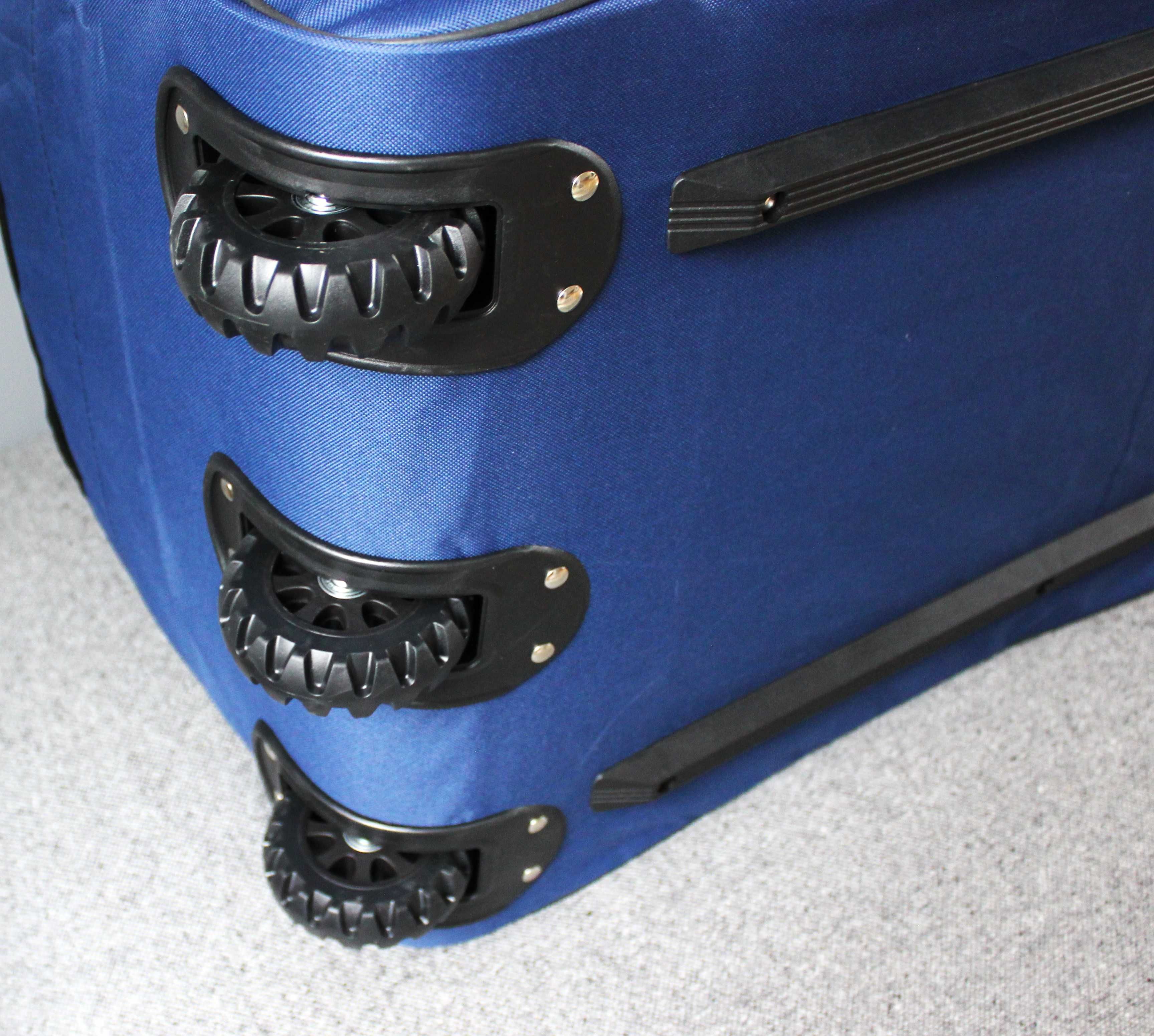 Wielka torba podróżna Easy Trip na 3 kołach Mocny materiał 160L
