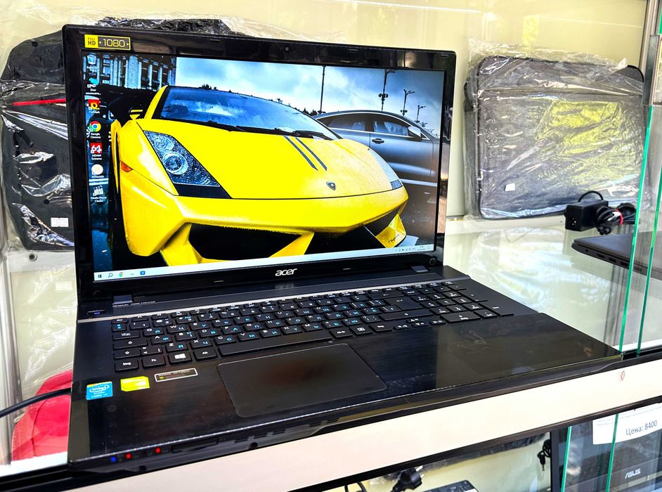 - МАГАЗИН Гарантия -  ИГРОВОЙ Большой Ноутбук //  16gb + GTX + FULL HD
