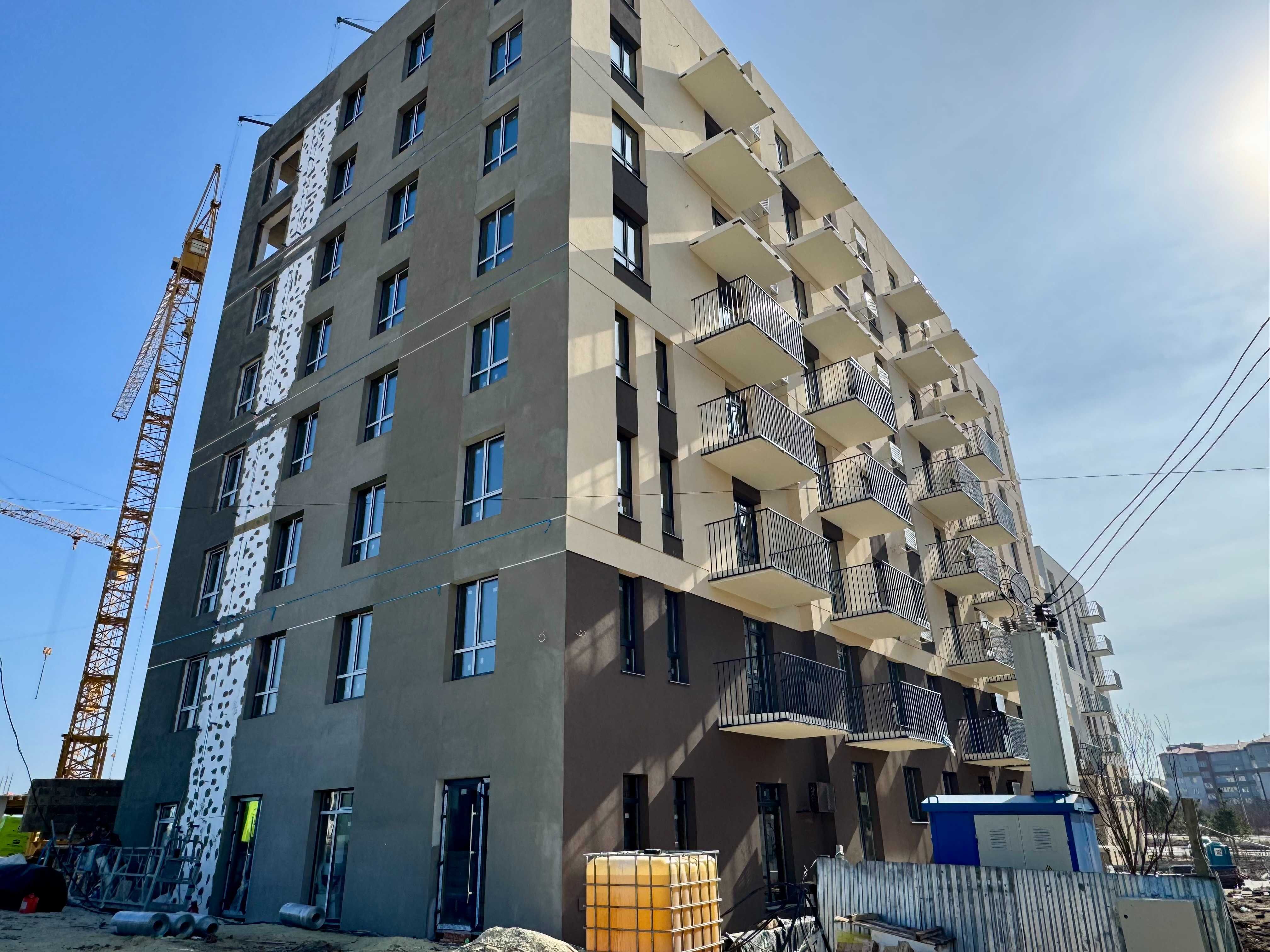 Продаж(Єоселя)1-кімнатної квартири 41,06 м2 Пустомити (9км.від Львова)