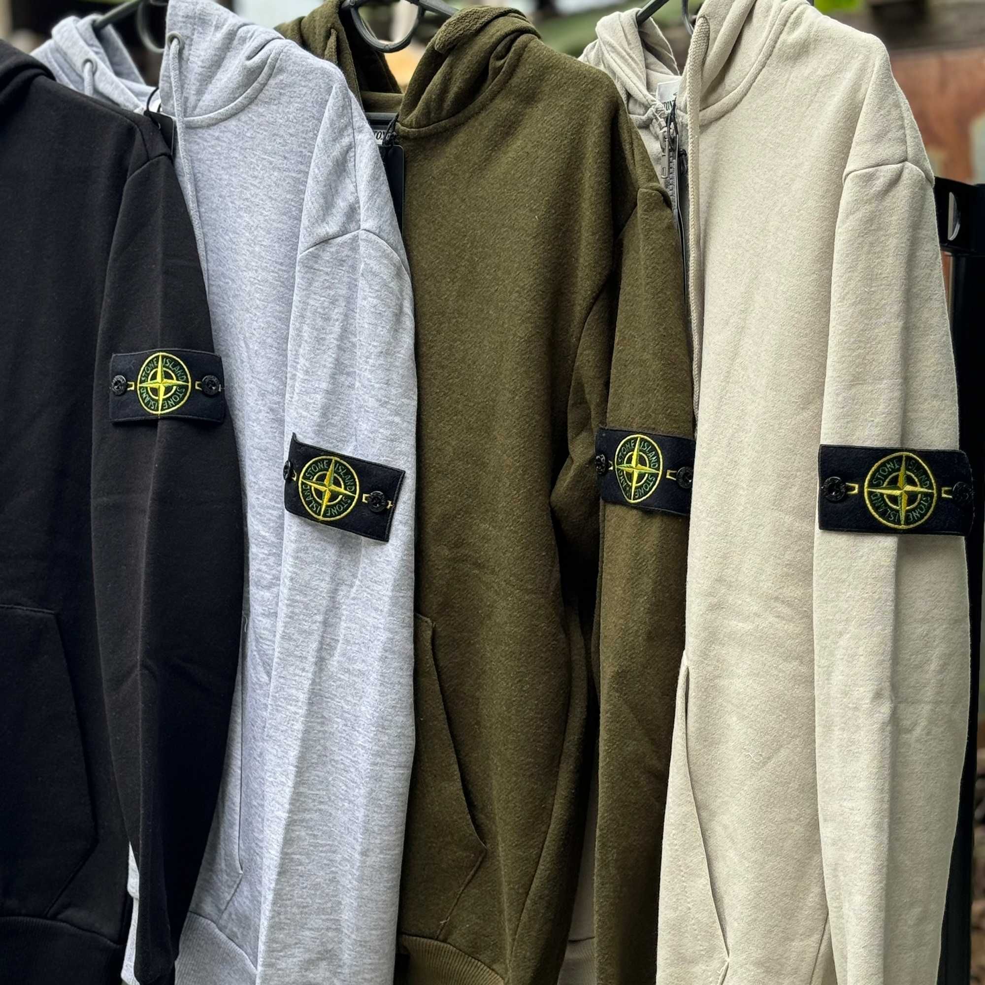 Зип худи STONE ISLAND — Стоне Исланд Свитшот — Стон Айленд Зипка