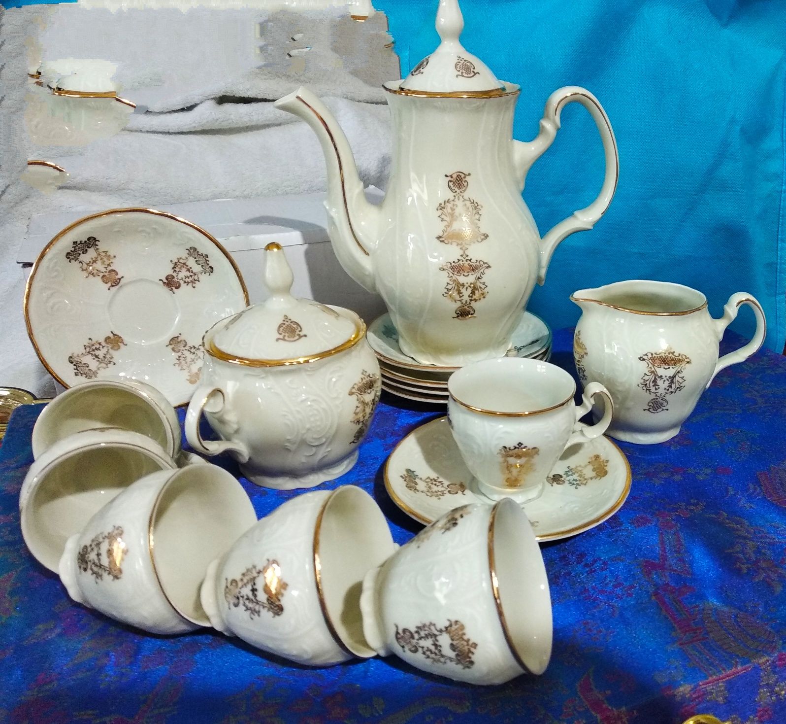 Кофейный сервис Чехословакия(фарфор), СССР