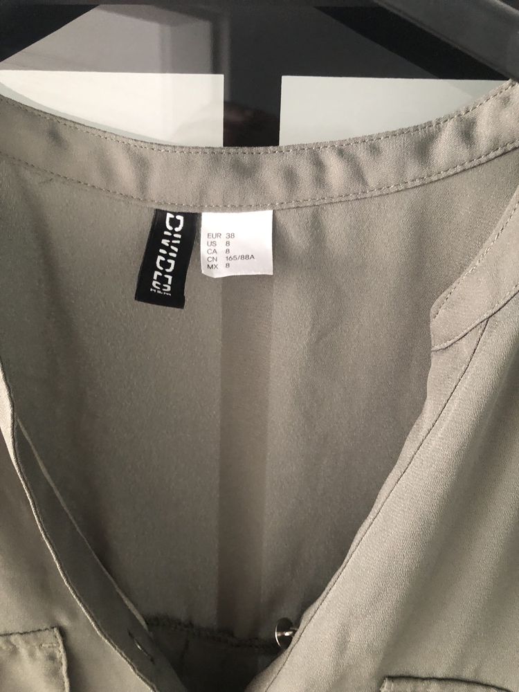 Damska koszula w kolorze khaki H&M