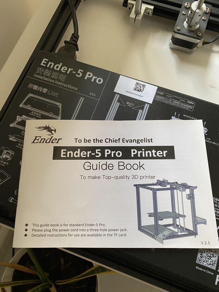 Drukarka 3d Ender 5 Pro + Filamenty