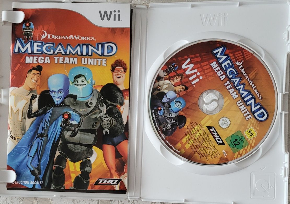 Gra Megamind Mega team Unite Wii wii Wiiu