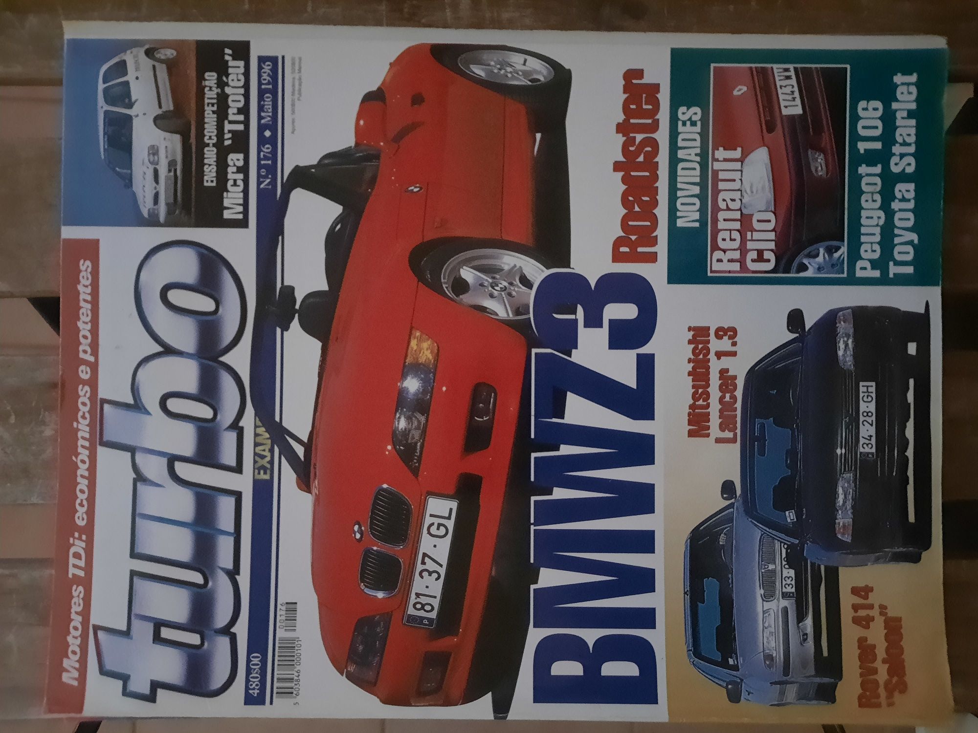 Revistas antigas "turbo" - lote ou unidade