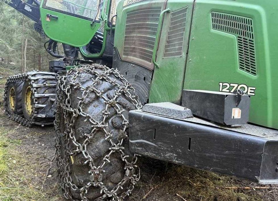 Harwester maszyna leśna traktor John Deere 1270E|2014| Rata od 5.800!