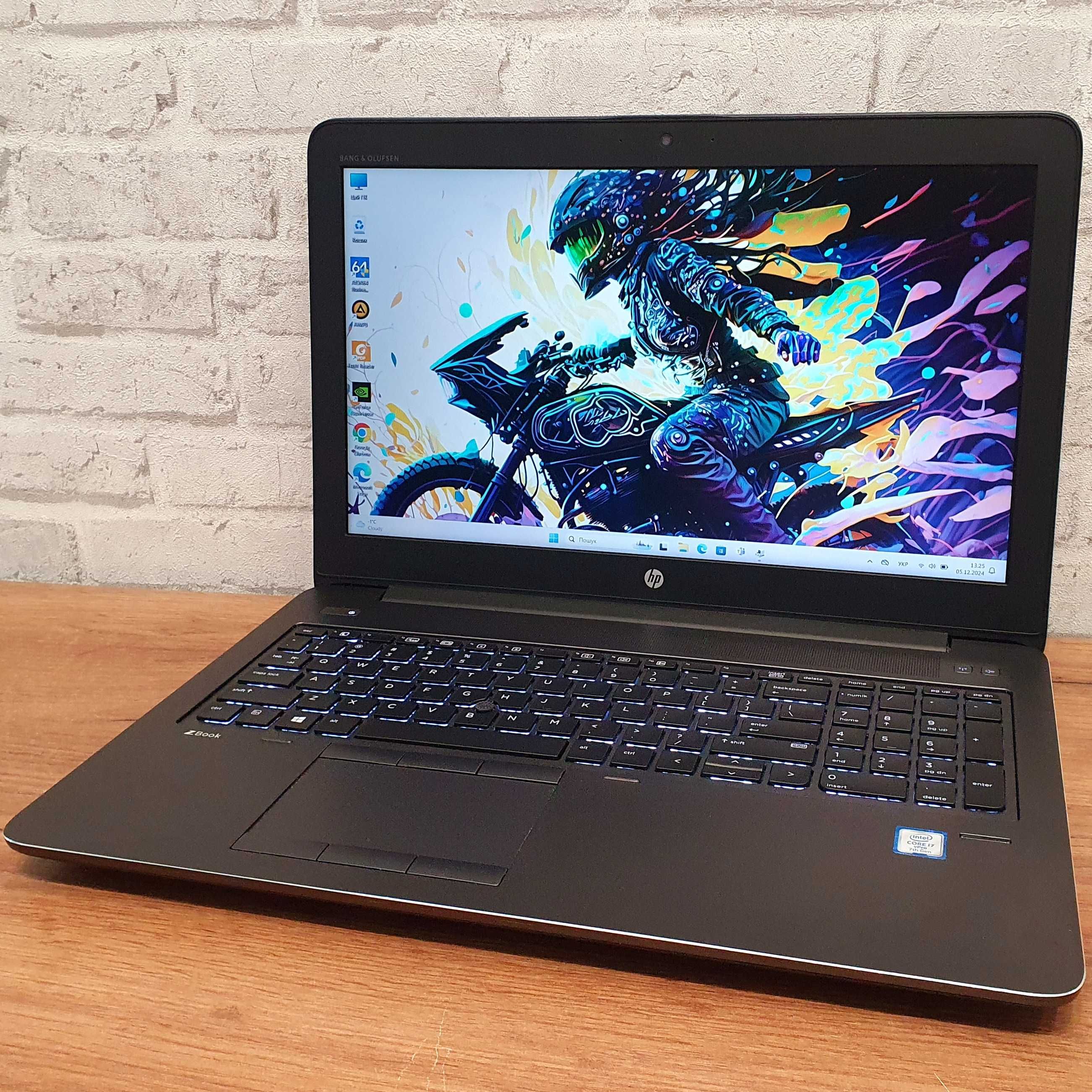 Игровий ноутбук HP 15.6"FHD/Intel i7-6820HQ 8ядер/Nvidia GTX960/16/256