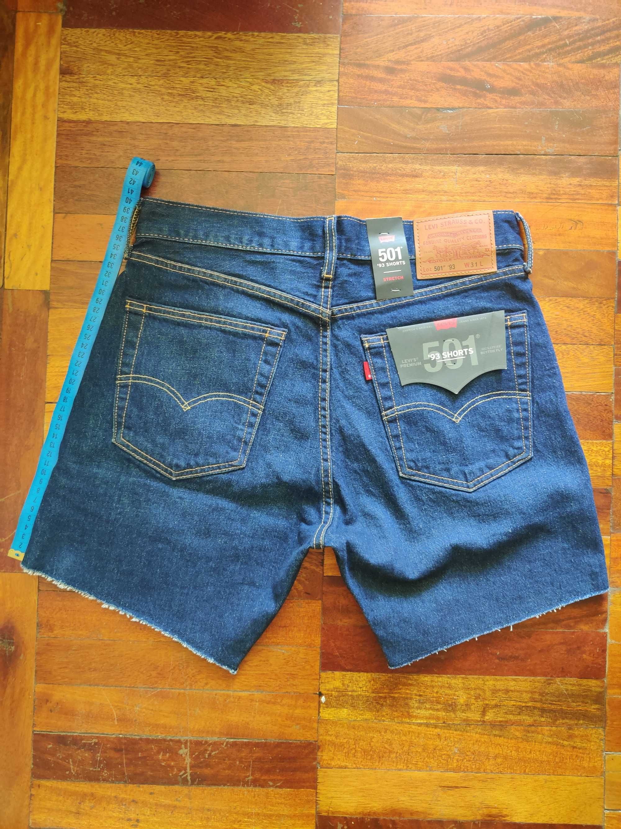 Мужские шорты Levis Premium 501 (размер 31) ОРИГИНАЛ