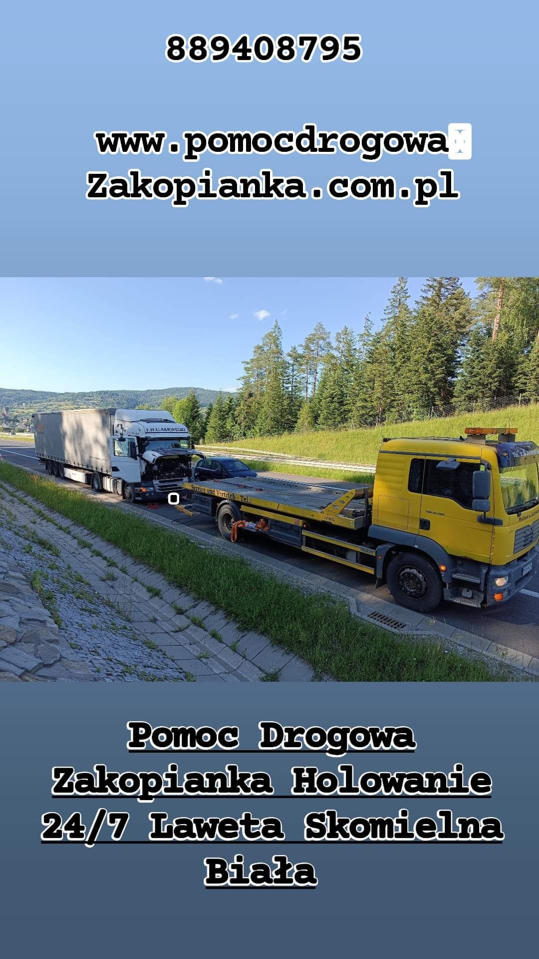 Pomoc Drogowa Darmowe Holowanie z OC laweta autolaweta zlomowanie skup