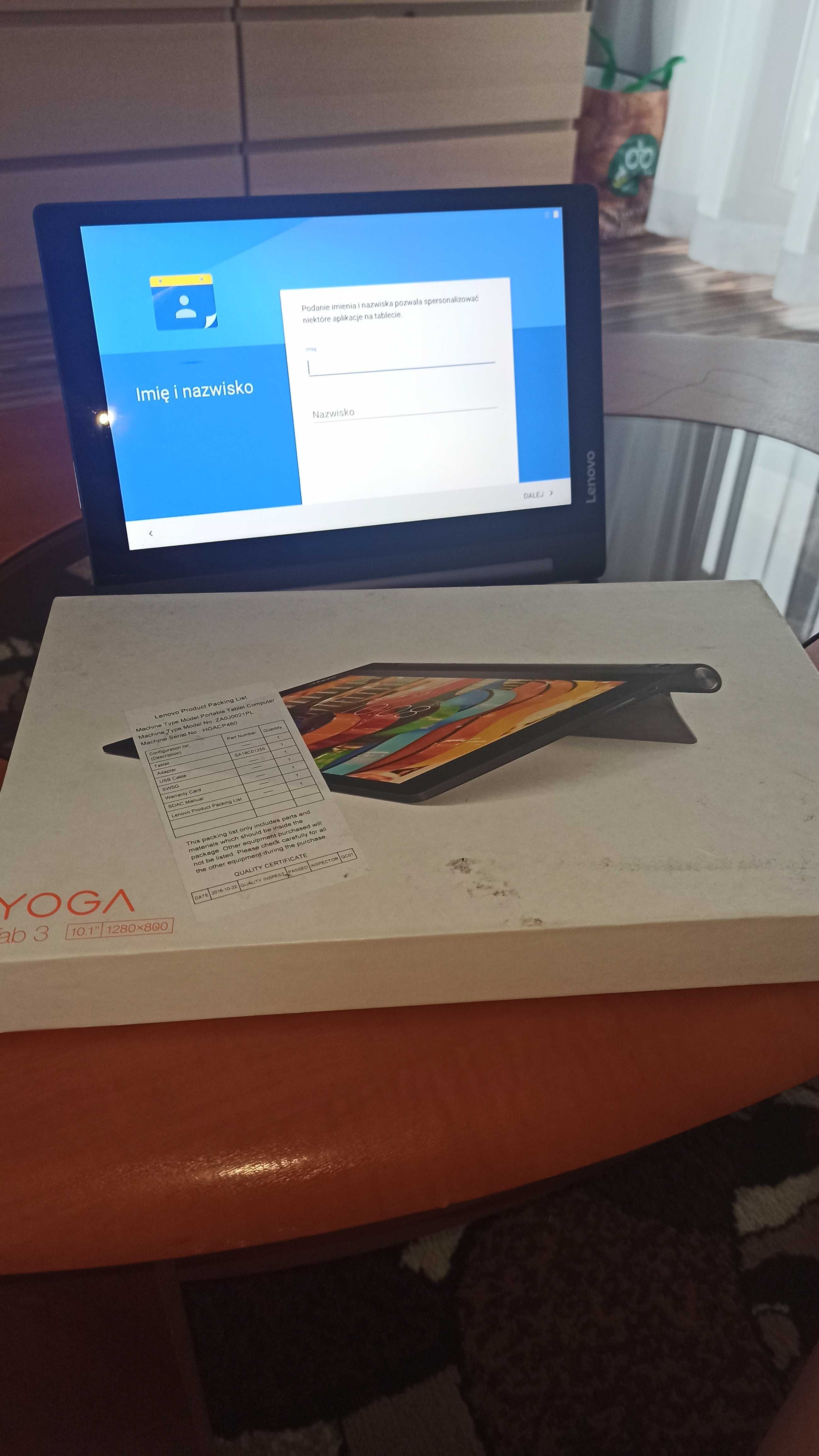 Sprzedam tablet YOGA tab3 10 cali