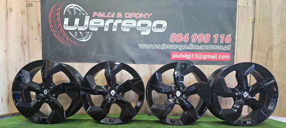 NOWE ALUFELGI RENAULT 19x5x114,3-Austral,Espace,Koleos,Talisman,Megane