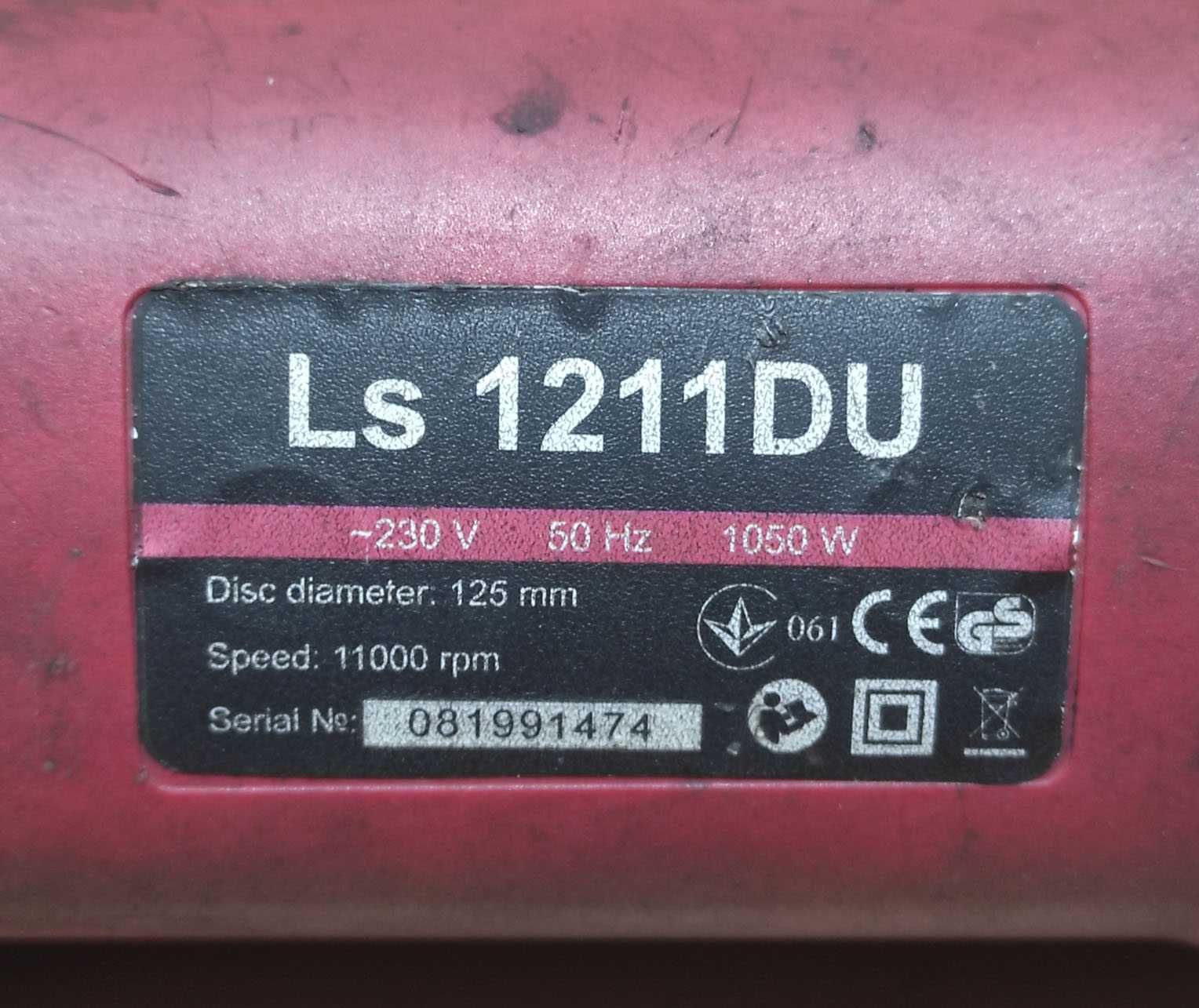 Запчасти болгарка Vitals Ls 1211DU 125 мм