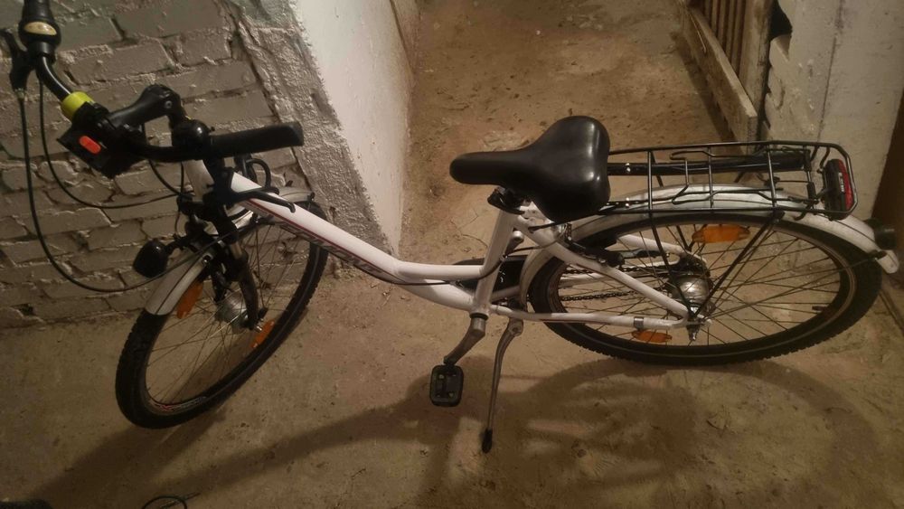 Rower biały dobry OKAZJA