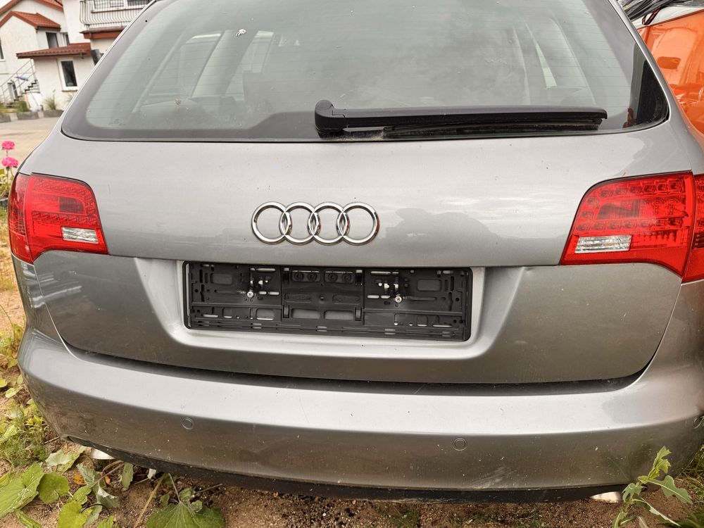 Tylna klapa bagażnika Audi A6 C6 LY7Q – stan idealny, kompletna