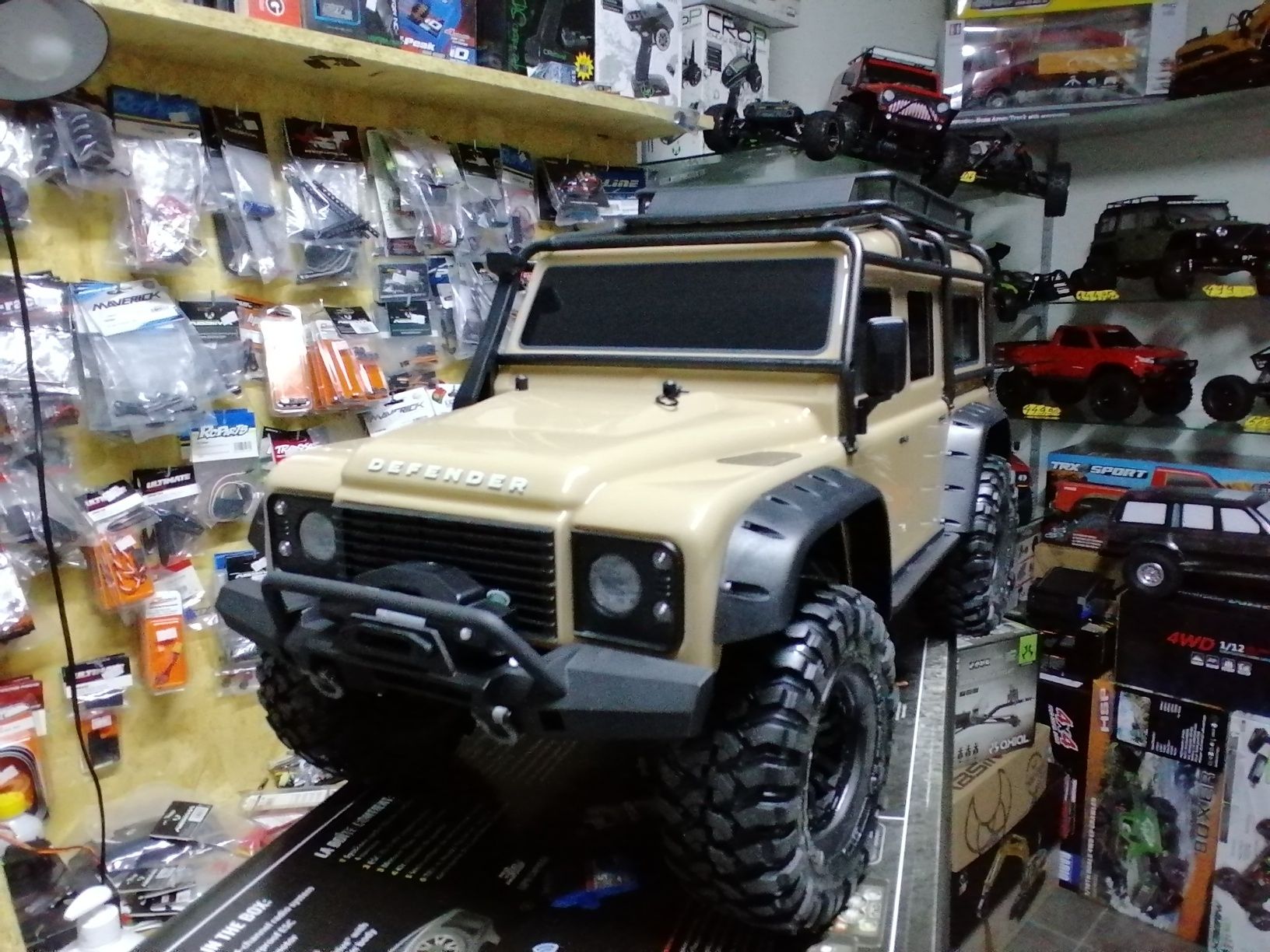 Novo trx4 defender traxxas crawler/scale