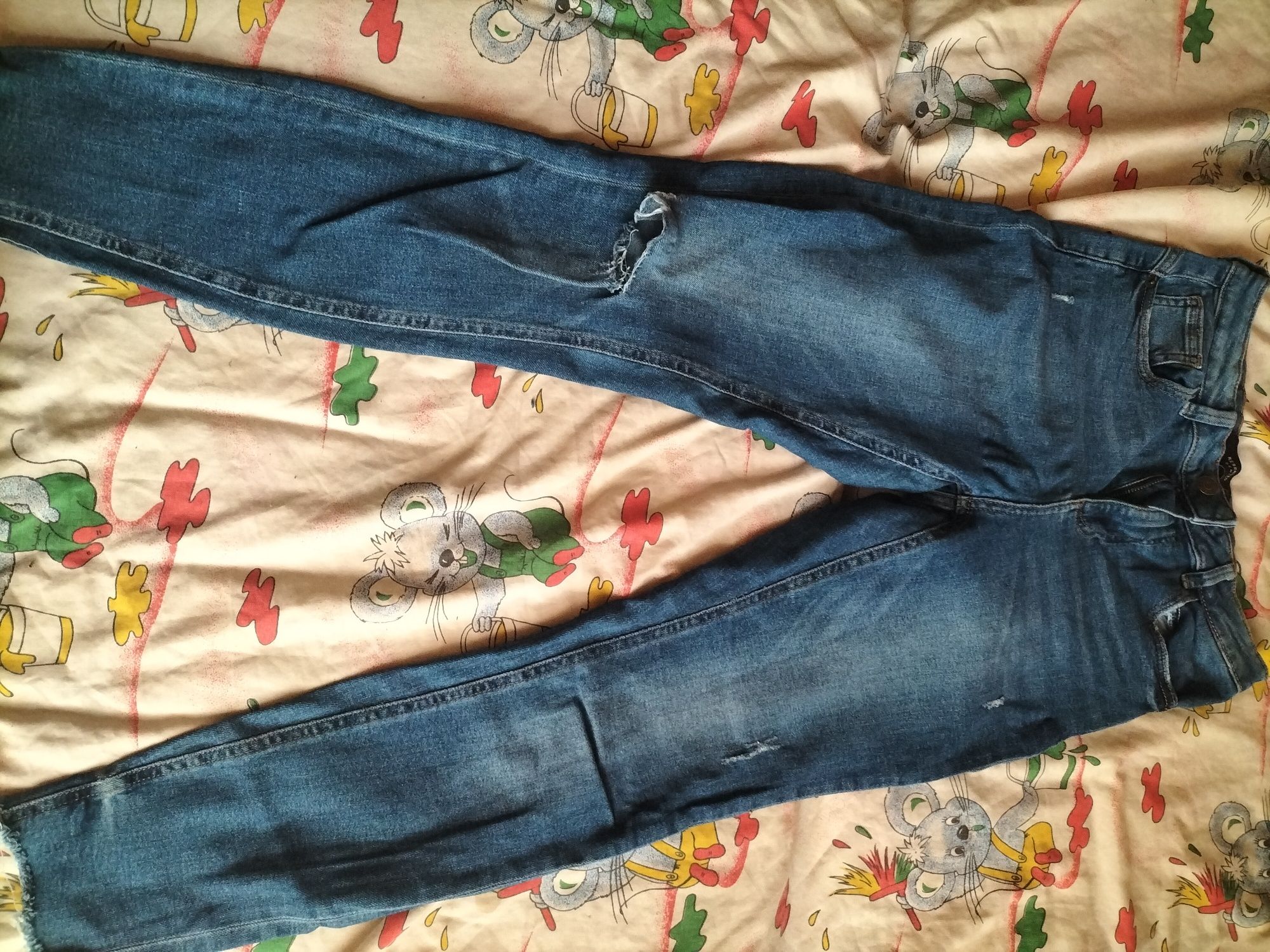 Spodnie Damskie XS/S Zara, Reserved i Bershka. 7PAR
