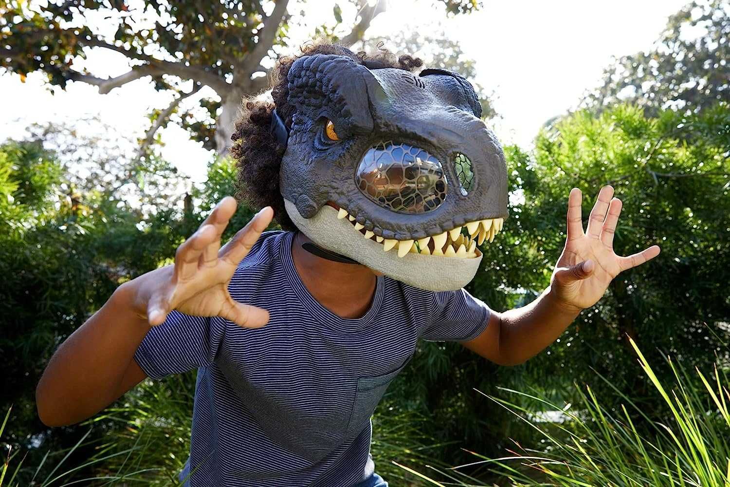 Маска Динозавр Тираннозавр Рекс звук Jurassic World Mask