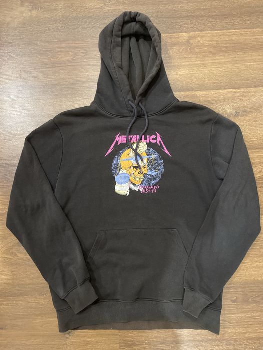 Divided H&M Metallica hoodie, худі кофта з принтом Металліка