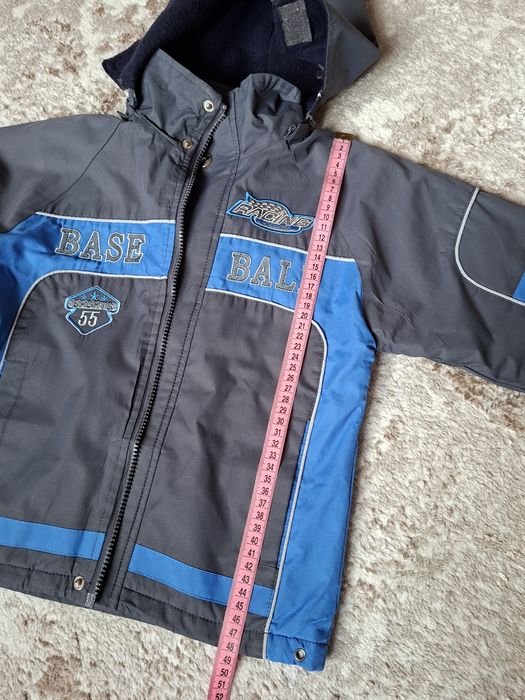 Курточка весна-осінь  на флісі на хлочика 110-116 см