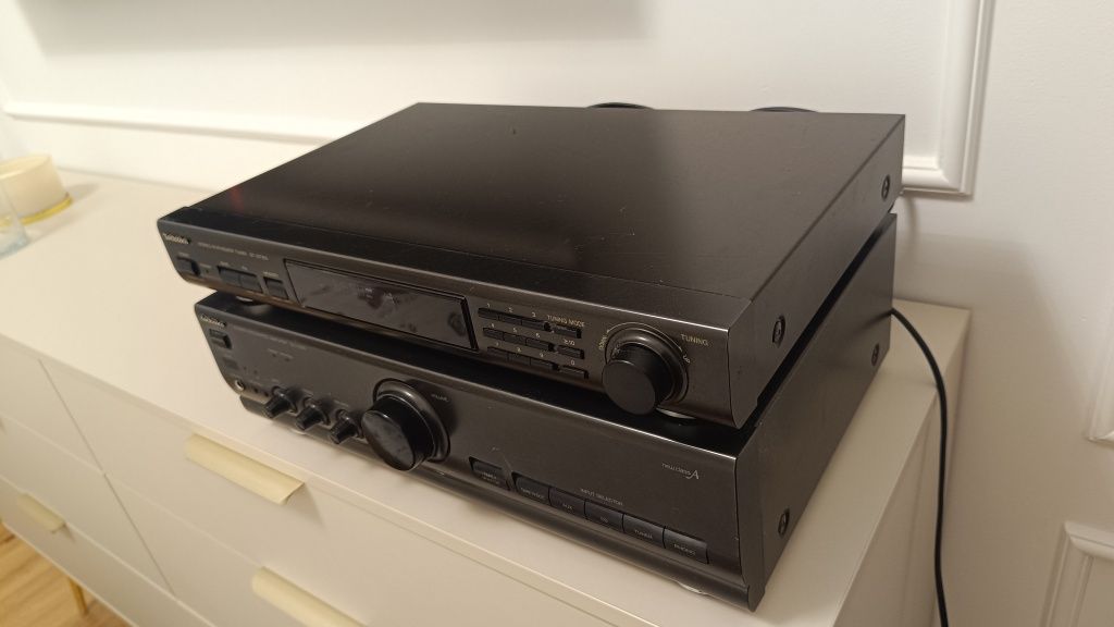Wzmacniacz + tuner Technics SU-V500 ST-GT350