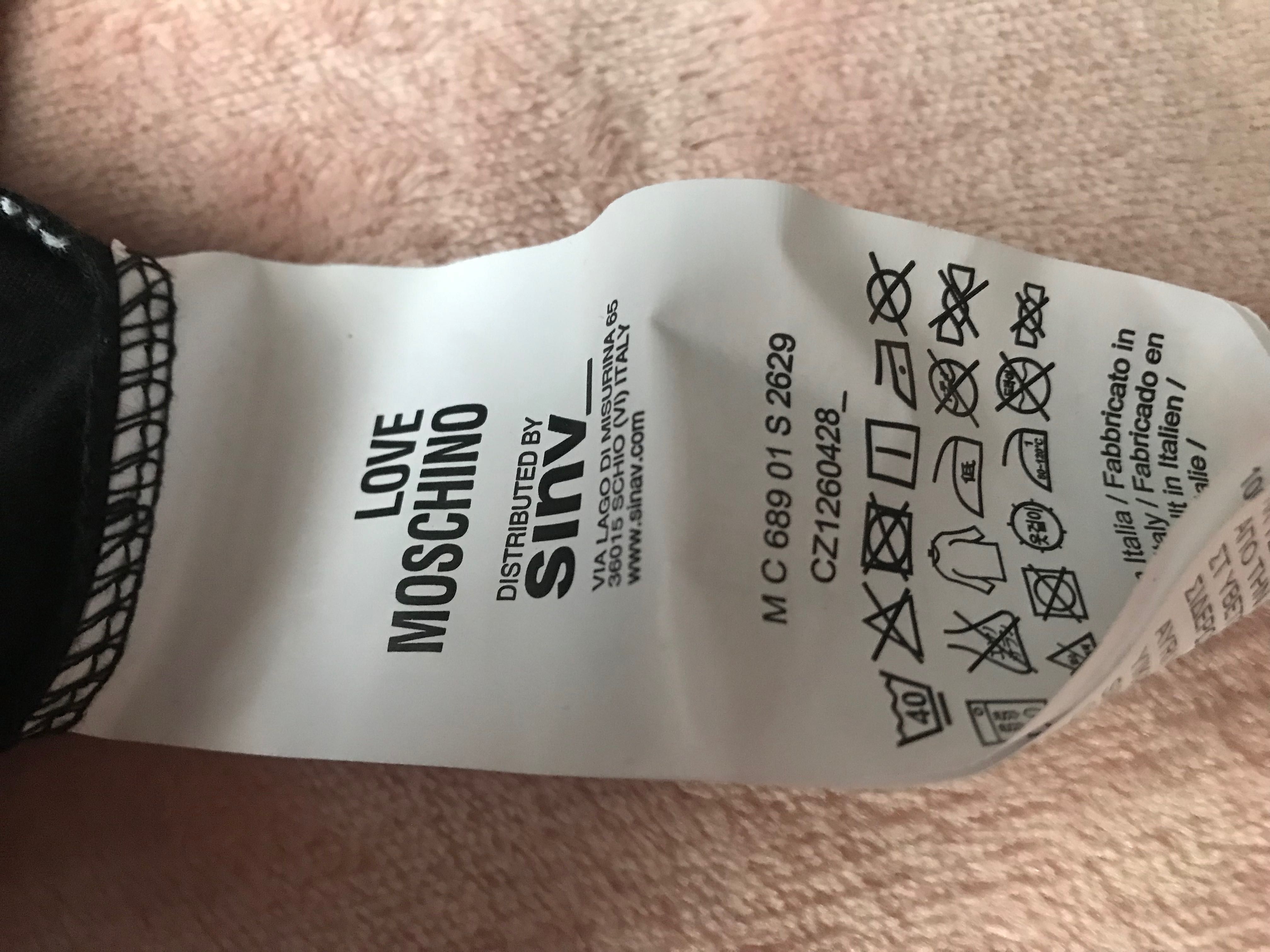 koszulka damska moschino z metką XL