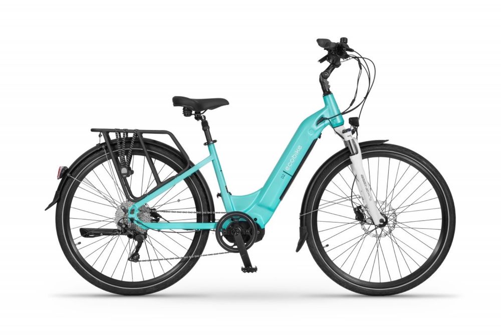 Rower elektryczny Ecobike D2 City Menthol - darmowa dostawa