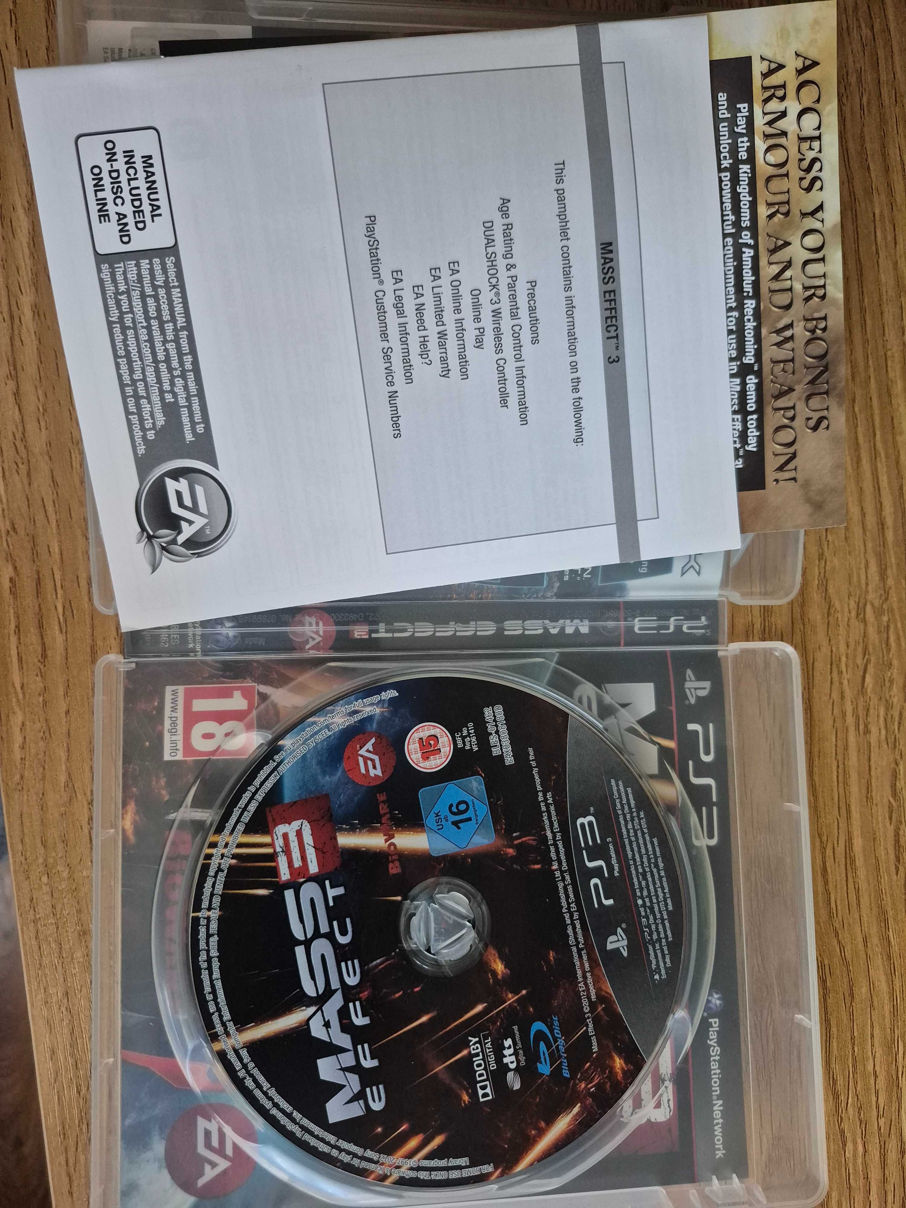 Mass Effect 3 PS3 używana w bdb stanie