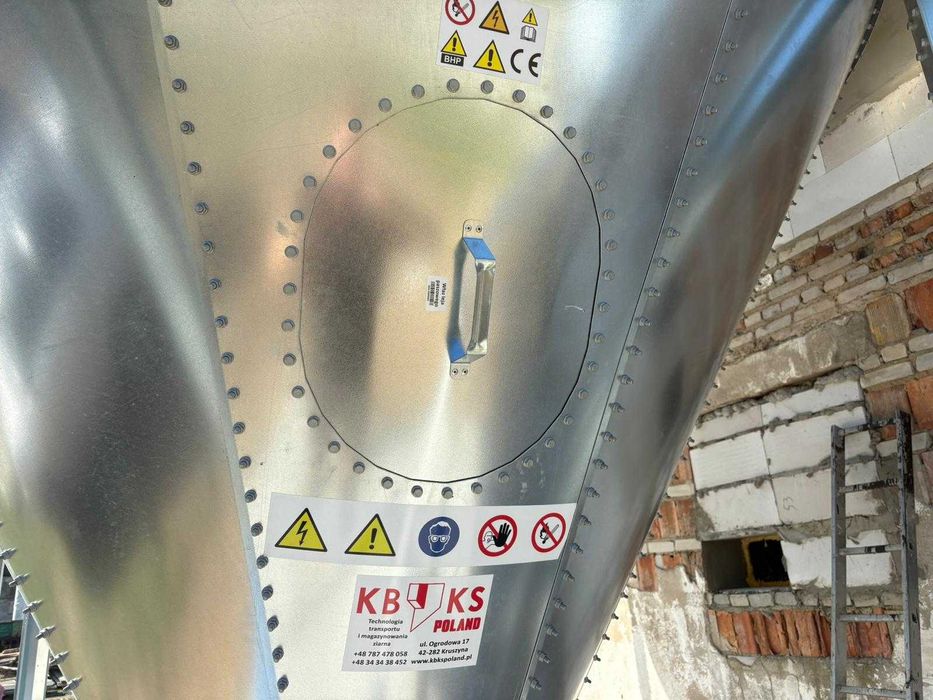 Silos Paszowy 22t Kbks Poland 60 stopni lej