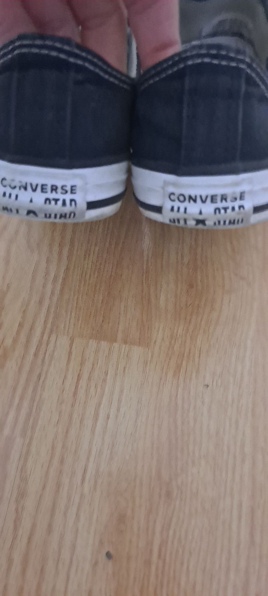 Czarne trampki converse r. 33,5