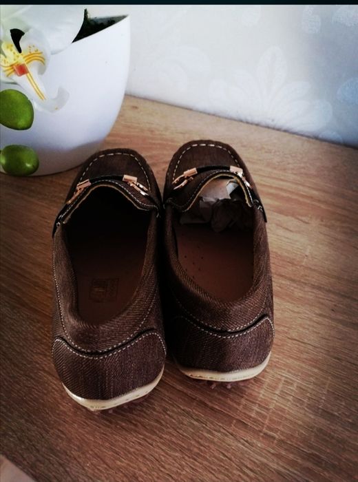 Eleganckie mokasyny chłopięce roz 36 wk 20,5cm