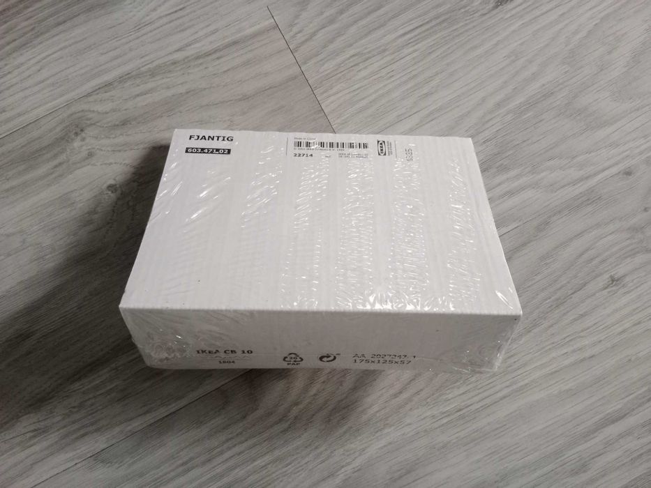 hak, wieszak - IKEA FJANTIG - zestaw 3x - czarne krzesełko