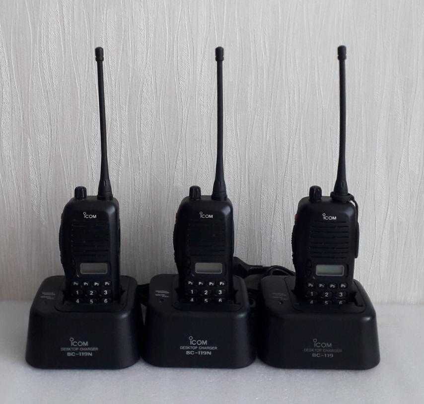 Рация, радиостанция Icom IC-F4GT, Япония. Новая литиевая батарея.