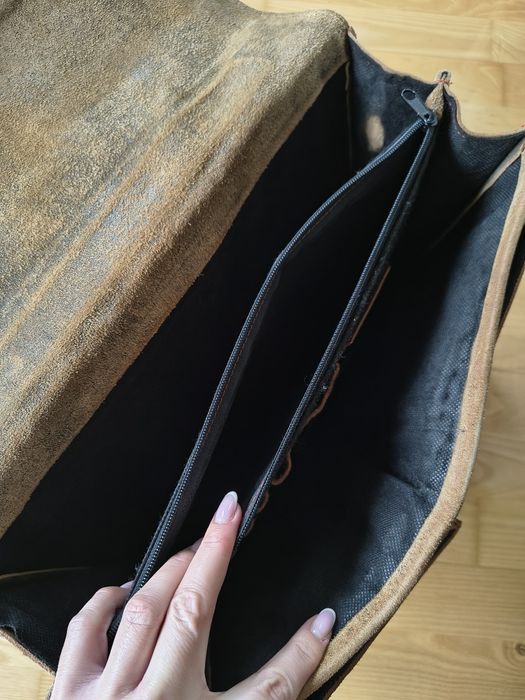 Teczka aktówka skórzana męska