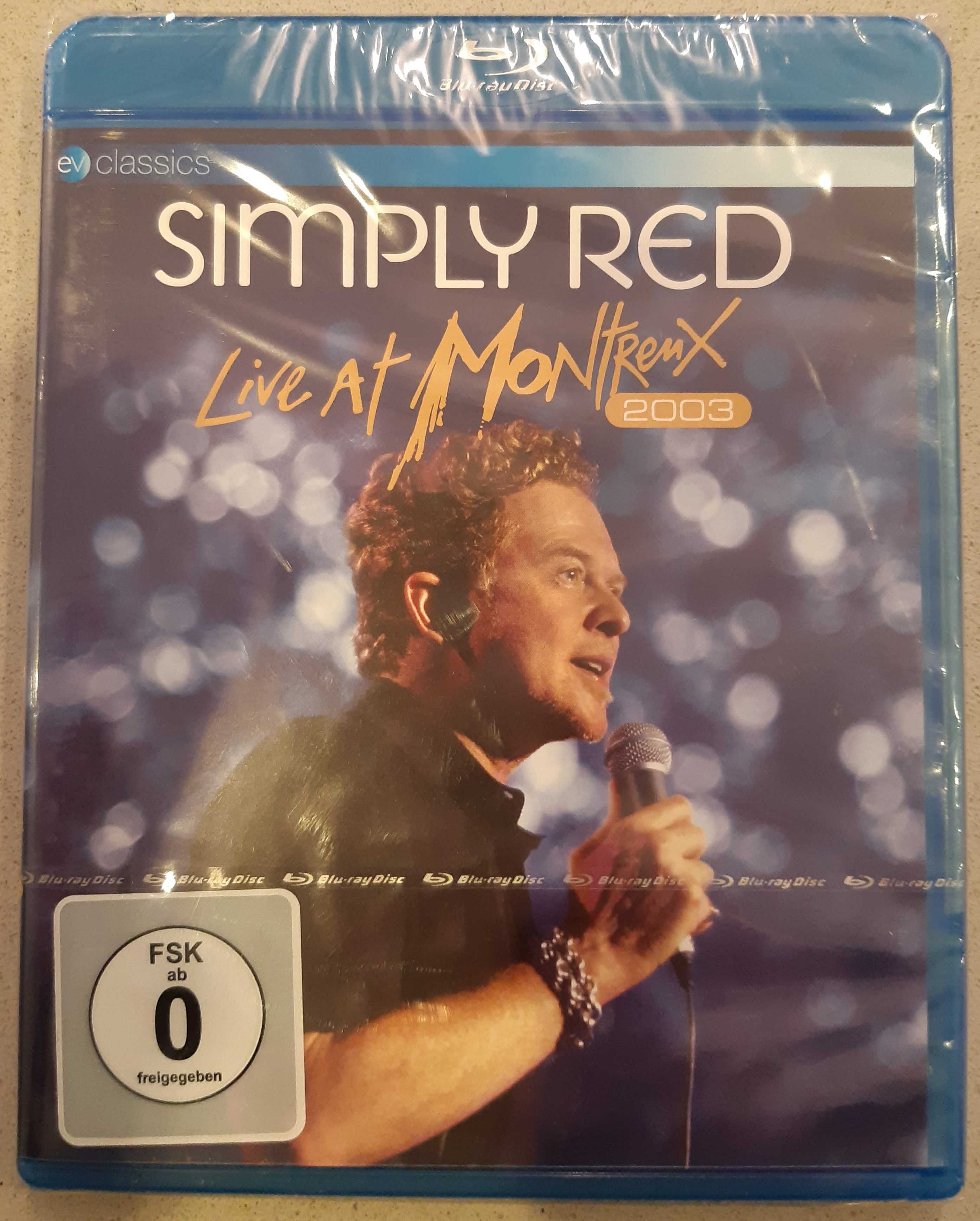 Simply Red Live at Montreux 2003 Blu ray nowa w folii