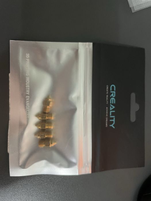 Сопло 5шт 0.4 0.6 0.8м принтера Ender-3 Serie/Ender 5 Serie CR-6 SE