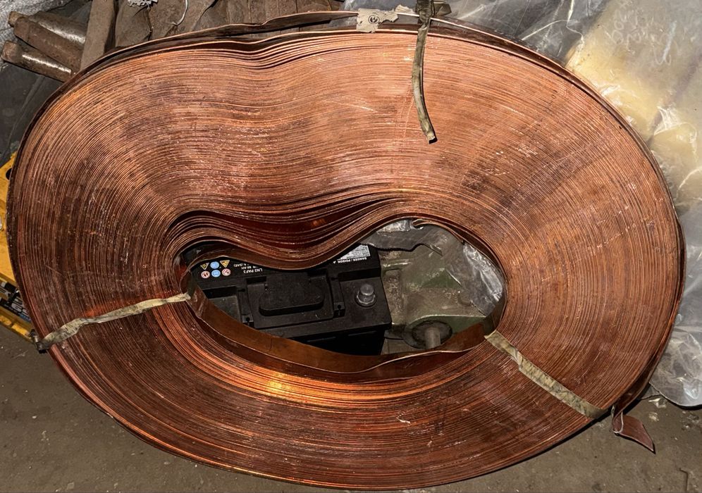 Медная полоса 40*1.5 М2