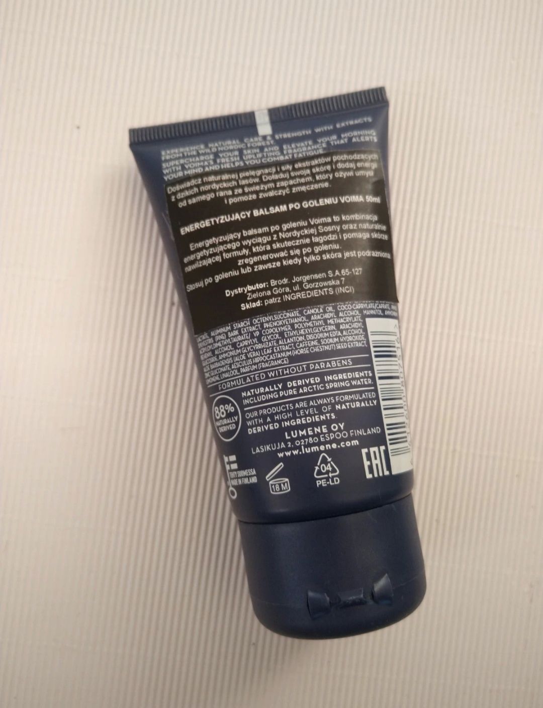 Lumene VOIMA Energetizing After Shave Balm balsam po goleniu