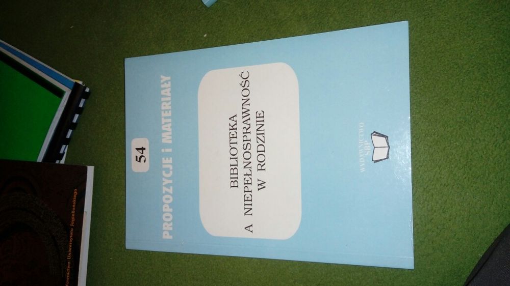 Biblioteka a niepełnosprawność w rodzinie.
