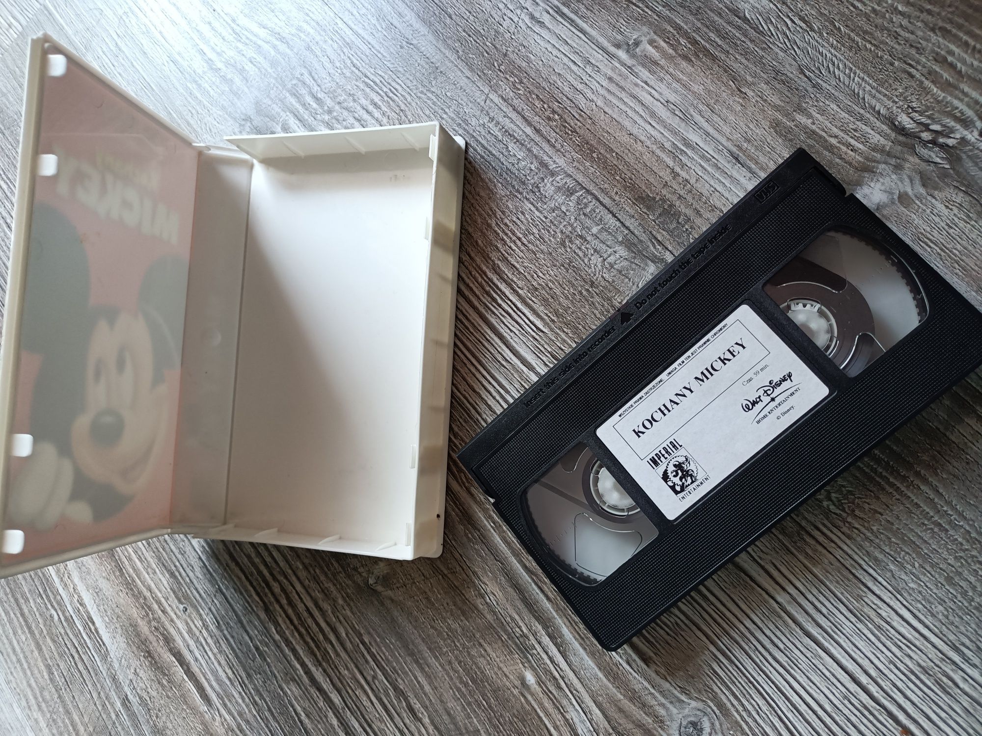 Wald Disney Kochany Mickey kaseta VHS myszka Mickey