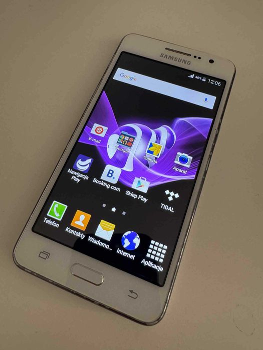 Smartfon Samsung Galaxy Grand Prime uszkodzony