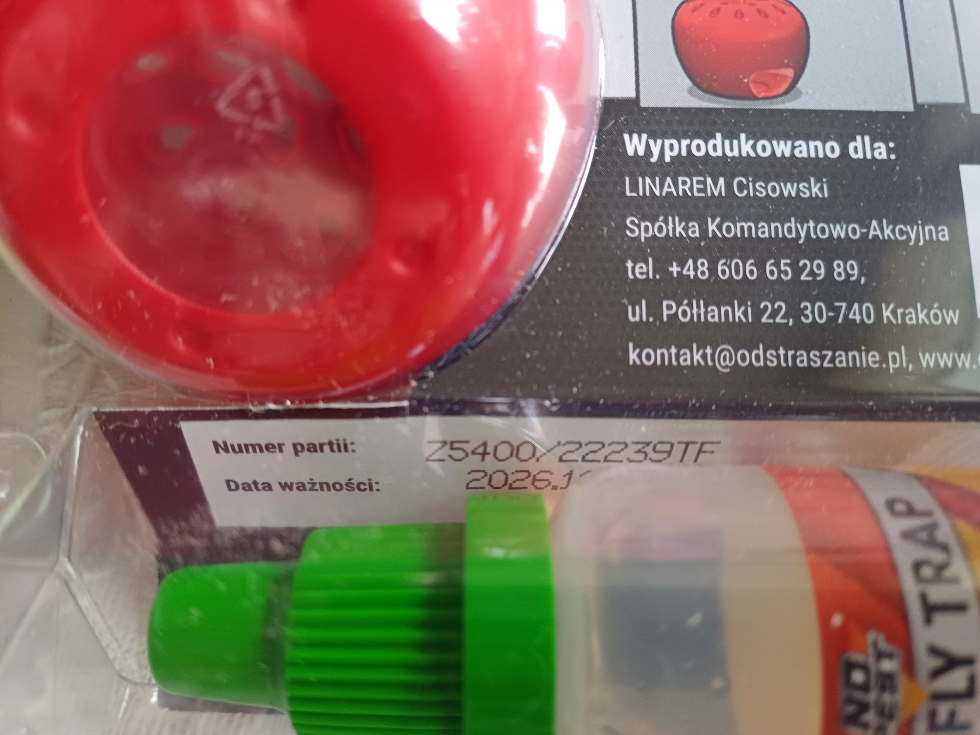 Łapka na muszki owocówki