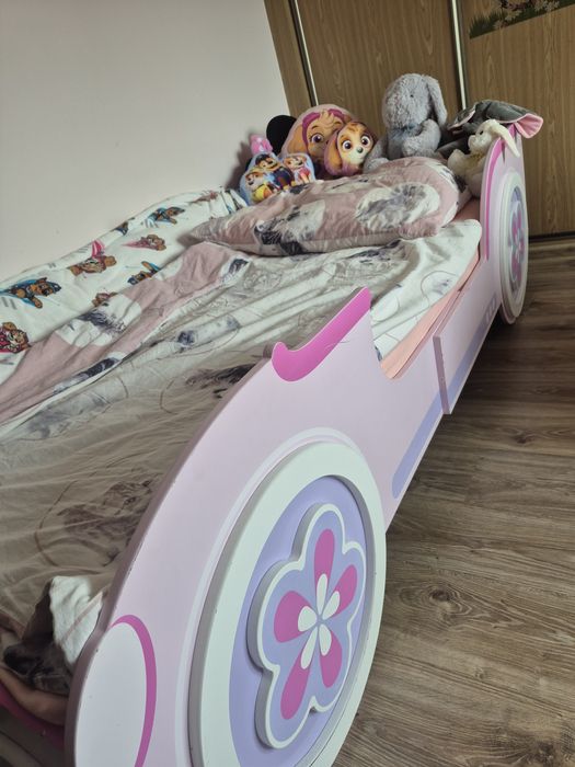 Łóżko 90x200 dziecięce samochód