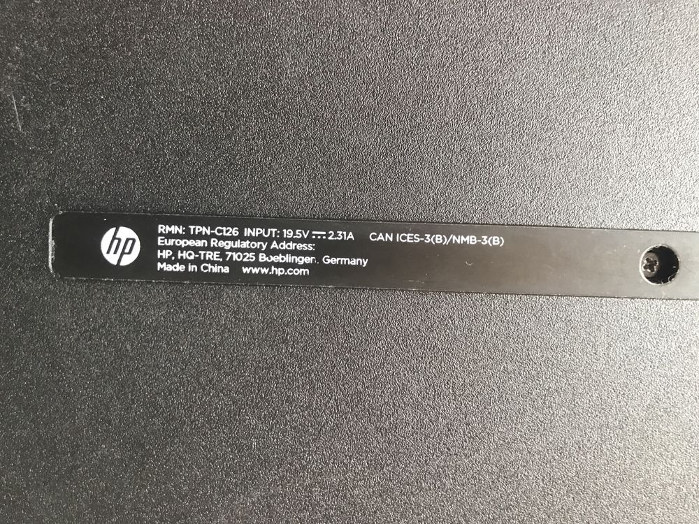 Ноутбук HP 15-af130ur ssd 120gb