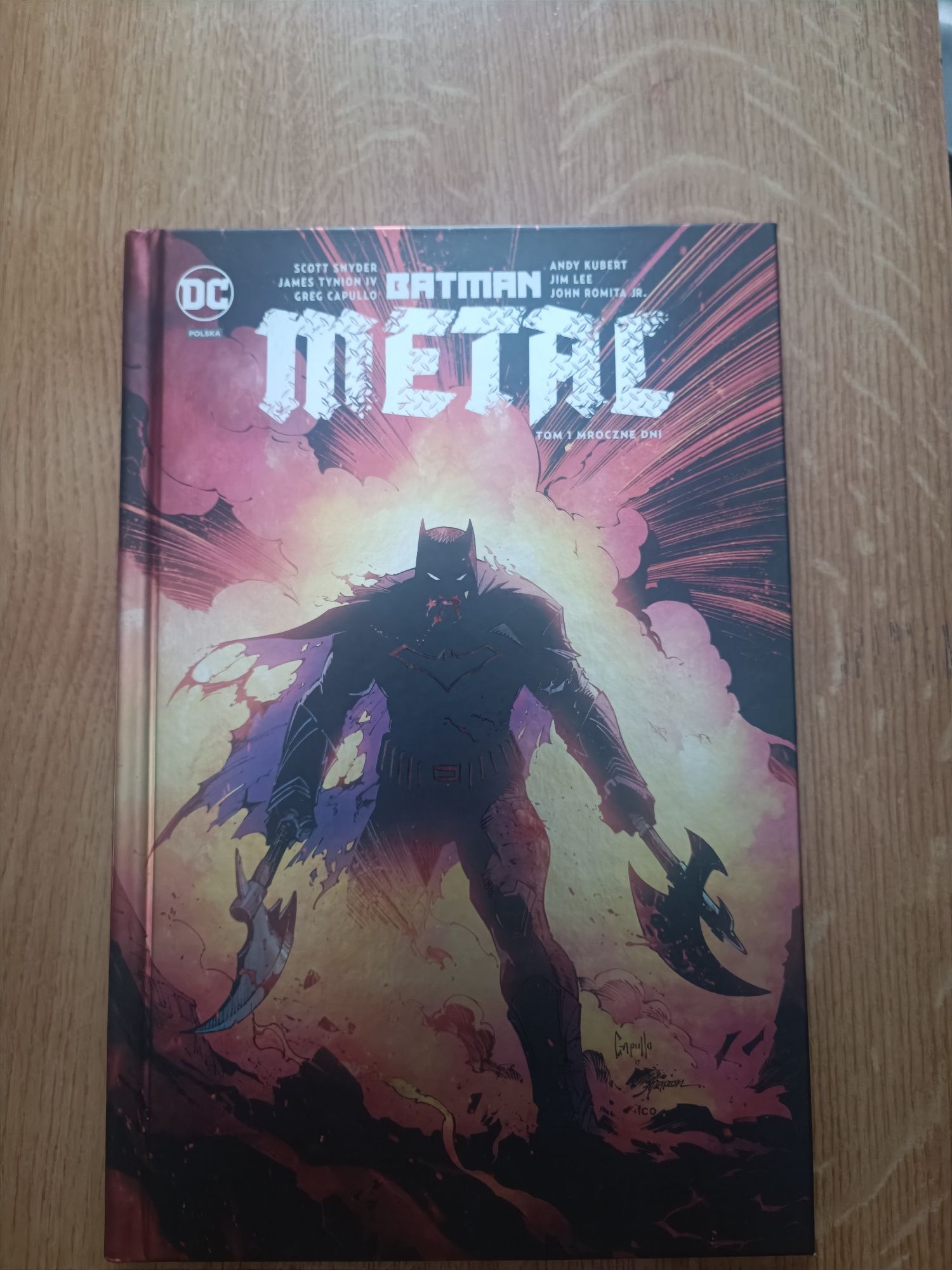 Komiksy zestaw punisher i batman metal